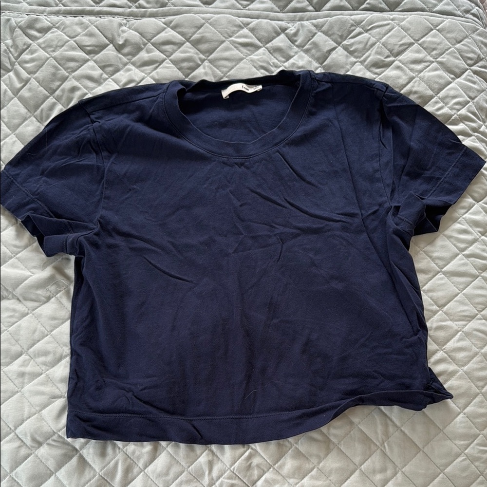 Aritzia Wilfred free size medium Navy Blue Women's Top